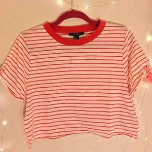 Forever21 red striped t-shirt